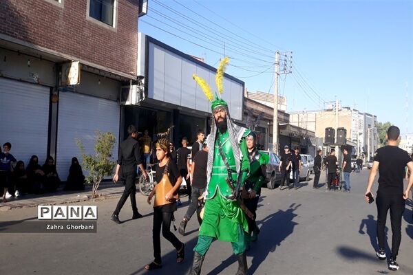 کاروان نمادین «اسرای کربلا» در قم-3