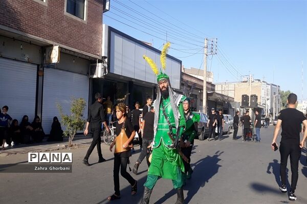 کاروان نمادین «اسرای کربلا» در قم-3