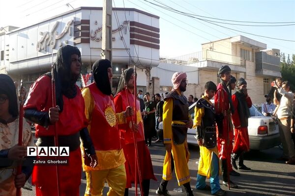 کاروان نمادین «اسرای کربلا» در قم-3