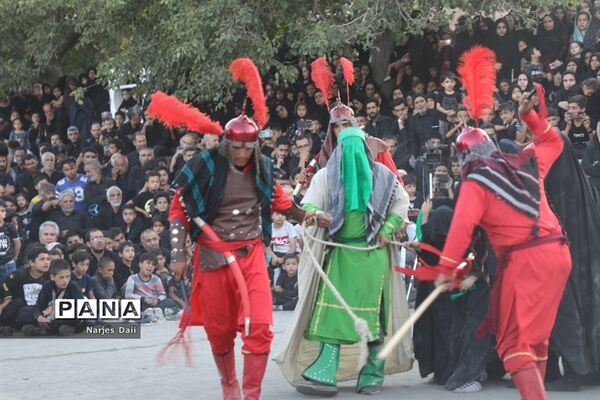 برگزاری مراسم تعزیه‌خوانی در روستاهای اطراف مشهد