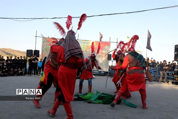 برگزاری مراسم تعزیه‌خوانی در روستاهای اطراف مشهد