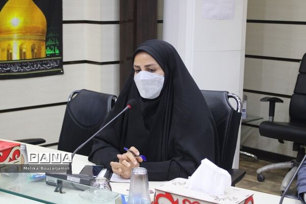 جلسه کارگروه پرورشی، فرهنگی، تربیت‌بدنی و سازمان دانش‌آموزی اداره‌کل آموزش و پرورش استان بوشهر
