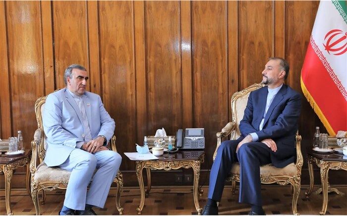 دیدار سرکنسول ایران در پیشاور با امیرعبداللهیان