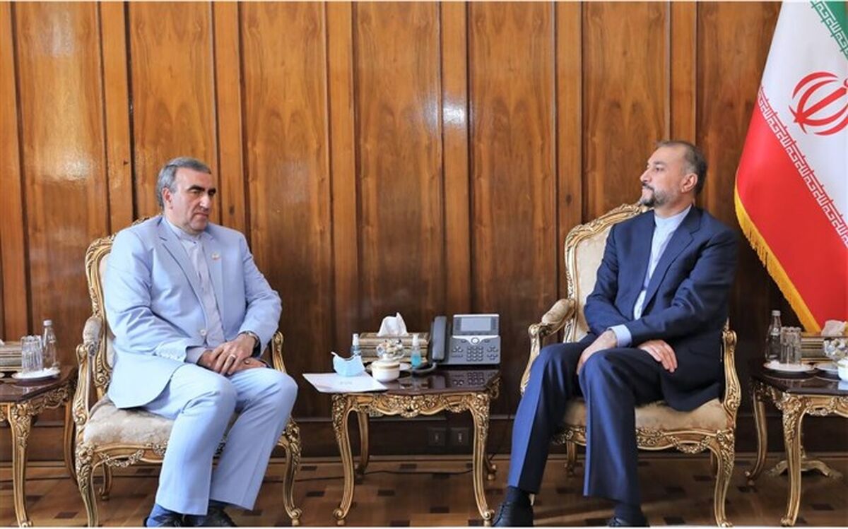 دیدار سرکنسول ایران در پیشاور با امیرعبداللهیان