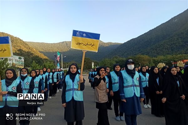 اردوی قطبی پیشتازان دختر در گلستان