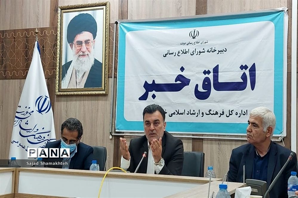 نشست خبری مدیرکل میراث فرهنگی، صنایع دستی و گردشگری استان خوزستان