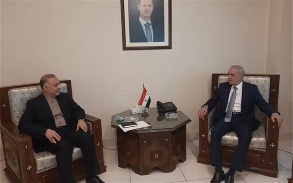 سفیر ایران با معاون وزیر خارجه سوریه دیدار کرد