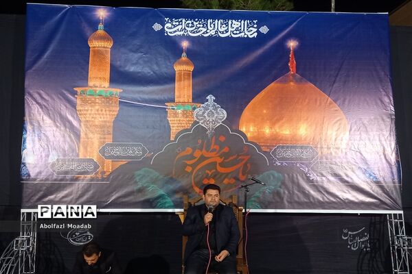 عزاداری سالروز شهادت یادگار کربلا امام سجاد(ع) در فرمانداری کاشمر