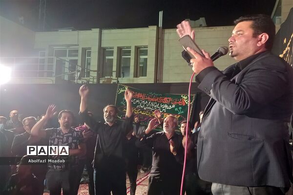 عزاداری سالروز شهادت یادگار کربلا امام سجاد(ع) در فرمانداری کاشمر
