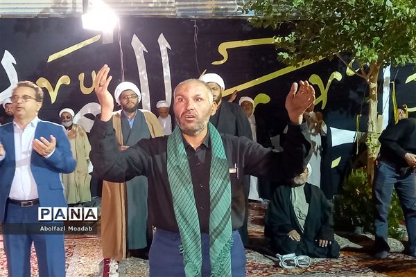 عزاداری سالروز شهادت یادگار کربلا امام سجاد(ع) در فرمانداری کاشمر