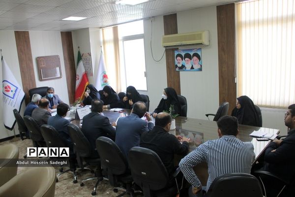 جلسه هماهنگی همایش دختران فاطمی رهروان زینبی در بوشهر