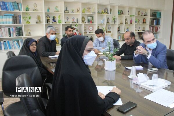 جلسه هماهنگی همایش دختران فاطمی رهروان زینبی در بوشهر