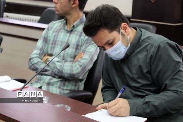 نشست فرماندار گلوگاه با خبرنگاران و اصحاب رسانه