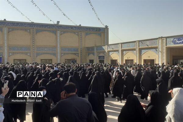 تشییع پیکر مطهر دو شهید امنیت در شیراز
