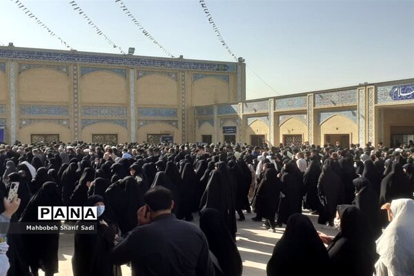 تشییع پیکر مطهر دو شهید امنیت در شیراز