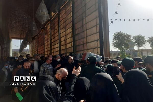 تشییع پیکر مطهر دو شهید امنیت در شیراز