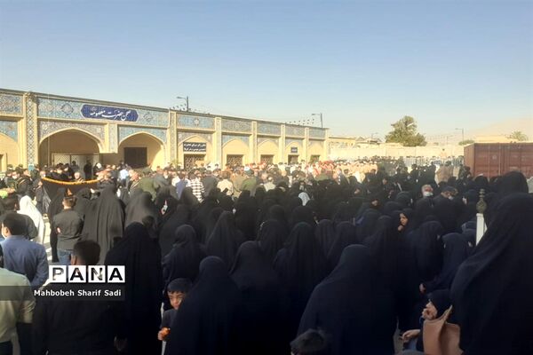 تشییع پیکر مطهر دو شهید امنیت در شیراز