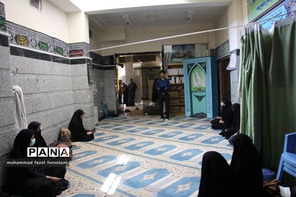اعزام دانش آموزان (دختر) سازمان دانش‌آموزی به اردوی قطبی
