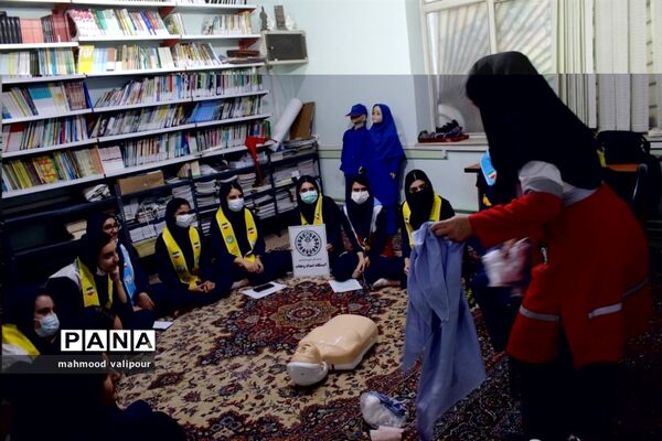 برگزاری پیش اردوی قطبی سازمان دانش آموزی درقزوین