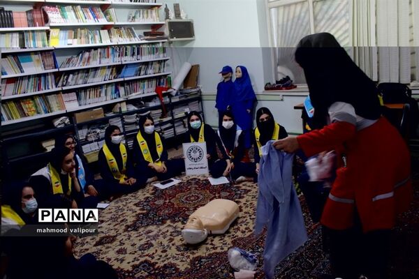 برگزاری پیش اردوی قطبی سازمان دانش آموزی درقزوین