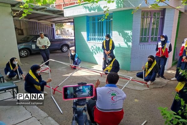 برگزاری پیش اردوی قطبی سازمان دانش آموزی درقزوین