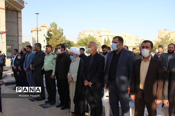 عطرافشانی و گلباران مزارشهدای آستان مقدس امامزاده عقیل (ع) اسلامشهر