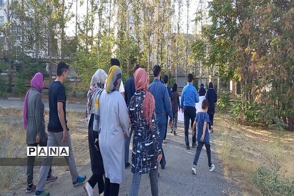 برگزاری آیین پیاده‌رویی همگانی همزمان با سراسر کشور