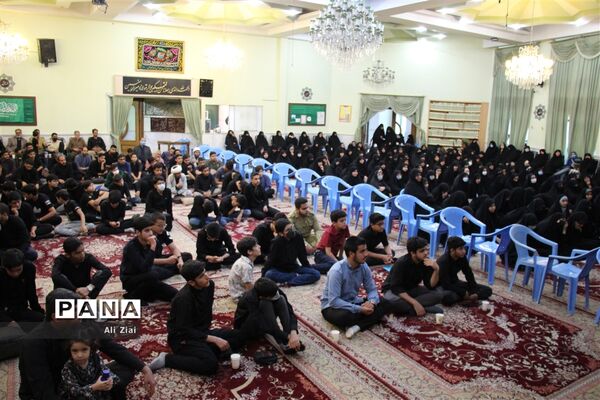 برگزاری مراسم هیات نوجوان انقلابی مشهد الرضا (ع)