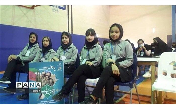 درخشش  تیم شطرنج دختران شهر تهران در مسابقات ورزش‌ دانش‌آموزان
