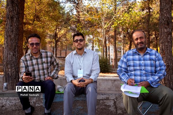 صبحگاه دومین روز اردوی قطبی اعضای سازمان دانش‌آموزی