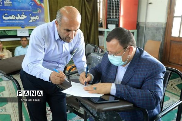 میز خدمت مدیران شهرستان میاندورود