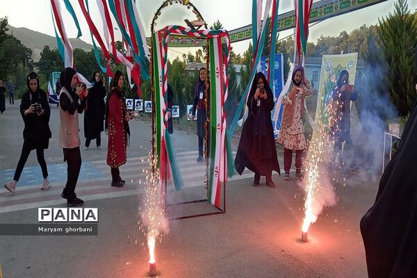 اردوی قطبی اعضای سازمان دانش‌آموزی مازندرانی در گلستان
