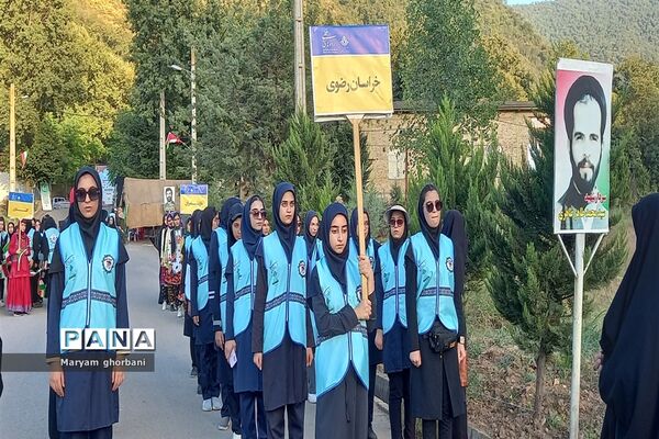 اردوی قطبی اعضای سازمان دانش‌آموزی مازندرانی در گلستان