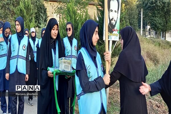 اردوی قطبی اعضای سازمان دانش‌آموزی مازندرانی در گلستان