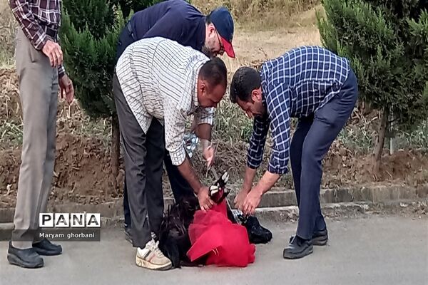 اردوی قطبی اعضای سازمان دانش‌آموزی مازندرانی در گلستان