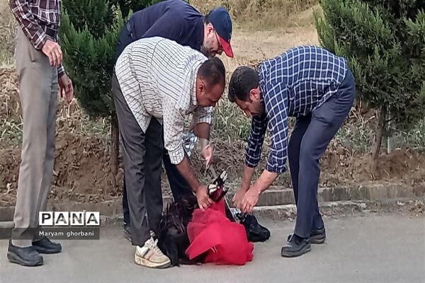 اردوی قطبی اعضای سازمان دانش‌آموزی مازندرانی در گلستان