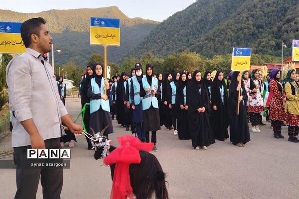 اردوی قطبی اعضای سازمان دانش‌آموزی در استان گلستان