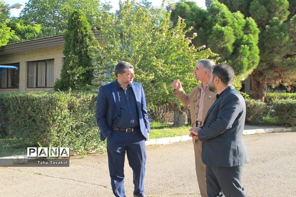 بازدید معاون پرورشی و فرهنگی اداره‌کل شهرستان‌های تهران از اردوی قطبی اعضای سازمان دانش‌آموزی