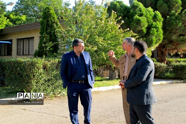 بازدید معاون پرورشی و فرهنگی اداره‌کل شهرستان‌های تهران از اردوی قطبی اعضای سازمان دانش‌آموزی