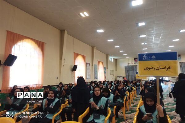 افتتاحیه اردوی قطبی در گلستان بخش دختران