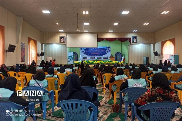 افتتاحیه اردوی قطبی در گلستان بخش دختران