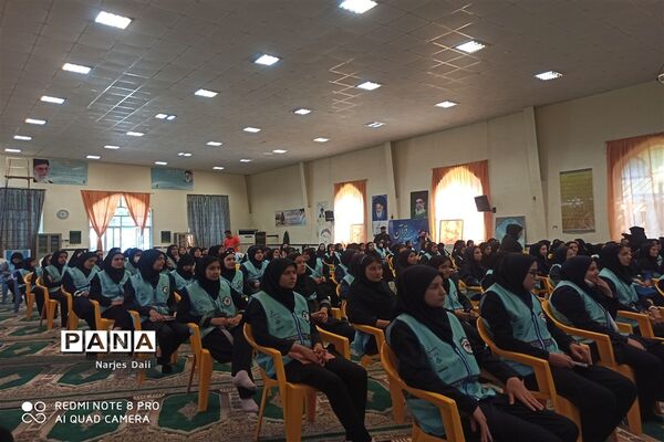 افتتاحیه اردوی قطبی در گلستان بخش دختران