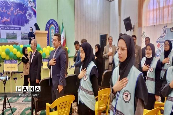 افتتاحیه اردوهای قطبی سازمان دانش‌آموزی استان گلستان