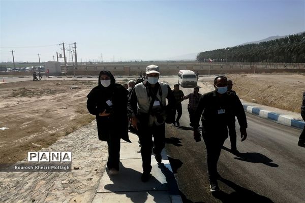 افتتاح پروژه بزرگ  تصفیه‌خانه شهر کازرون با حضور وزیر علوم