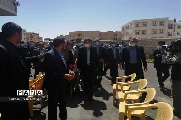 افتتاح مدرسه خیرساز فاطمه زهرا (س)  و بازدید از دو پروژه پزشکی و تحصیلی در شهرستان کازرون