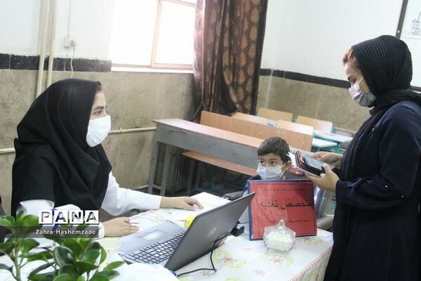 اردوی جهادی پزشکی و دندان‌پزشکی در دبستان امیرالمومنین شهرری
