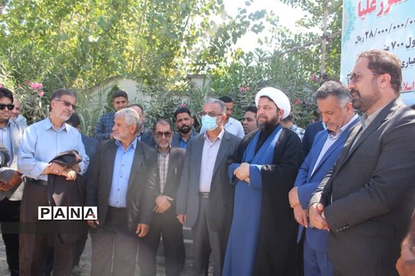افتتاحیه طرح‌های هادی و کلنگ‌زنی در محمودآباد