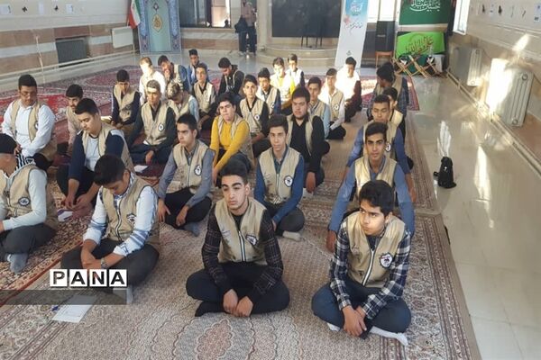 دانش‌آموزان اعضای سازمان دانش‌آموزی آذربایجان شرقی در اردوی قطبی