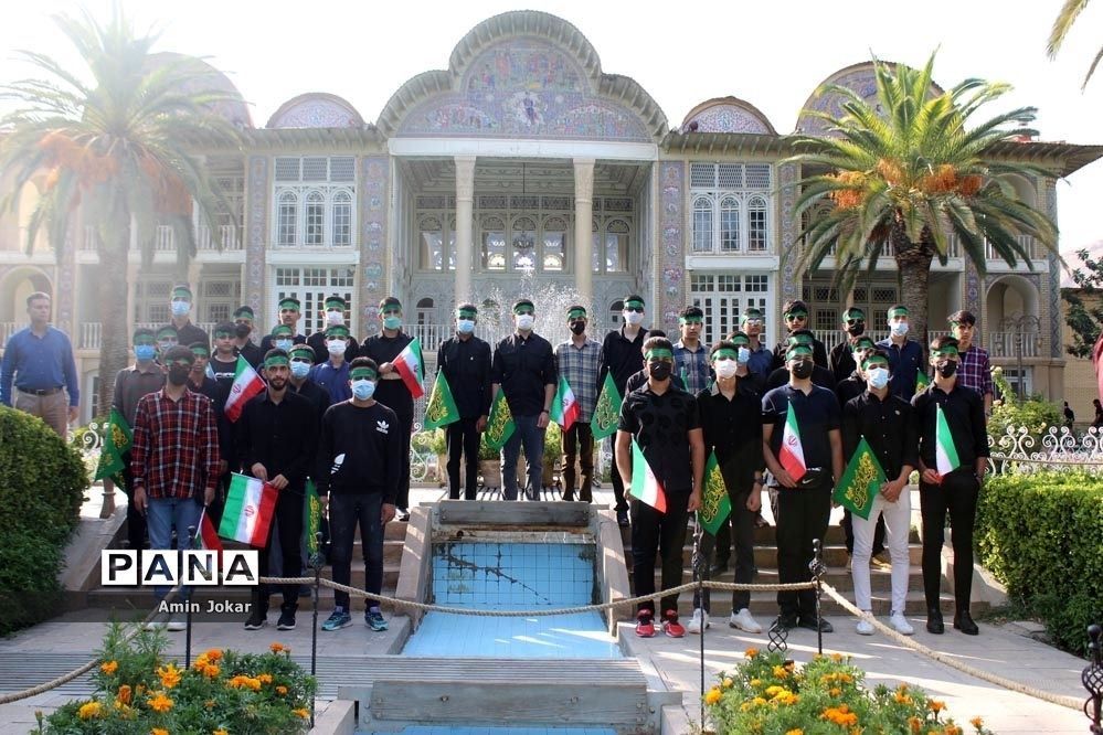 گردشگری رویداد محور، بازدید دانش‌آموزان عضو سازمان دانش‌آموزی فارس از باغ ارم شیراز