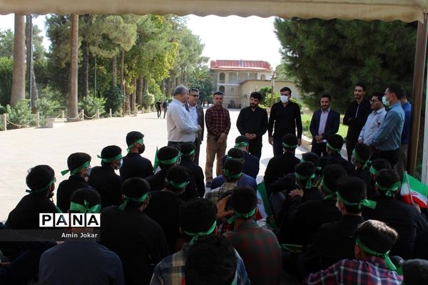 گردشگری رویداد محور، بازدید دانش‌آموزان عضو سازمان دانش‌آموزی فارس از باغ ارم شیراز